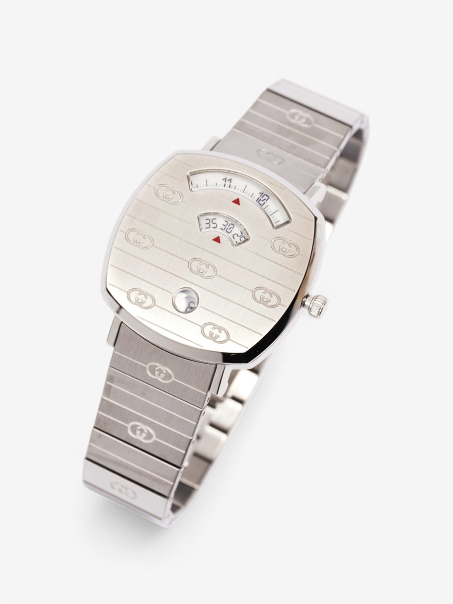 Gucci Grips 157.4 Silver Stainless Steel 35mm Image 5
