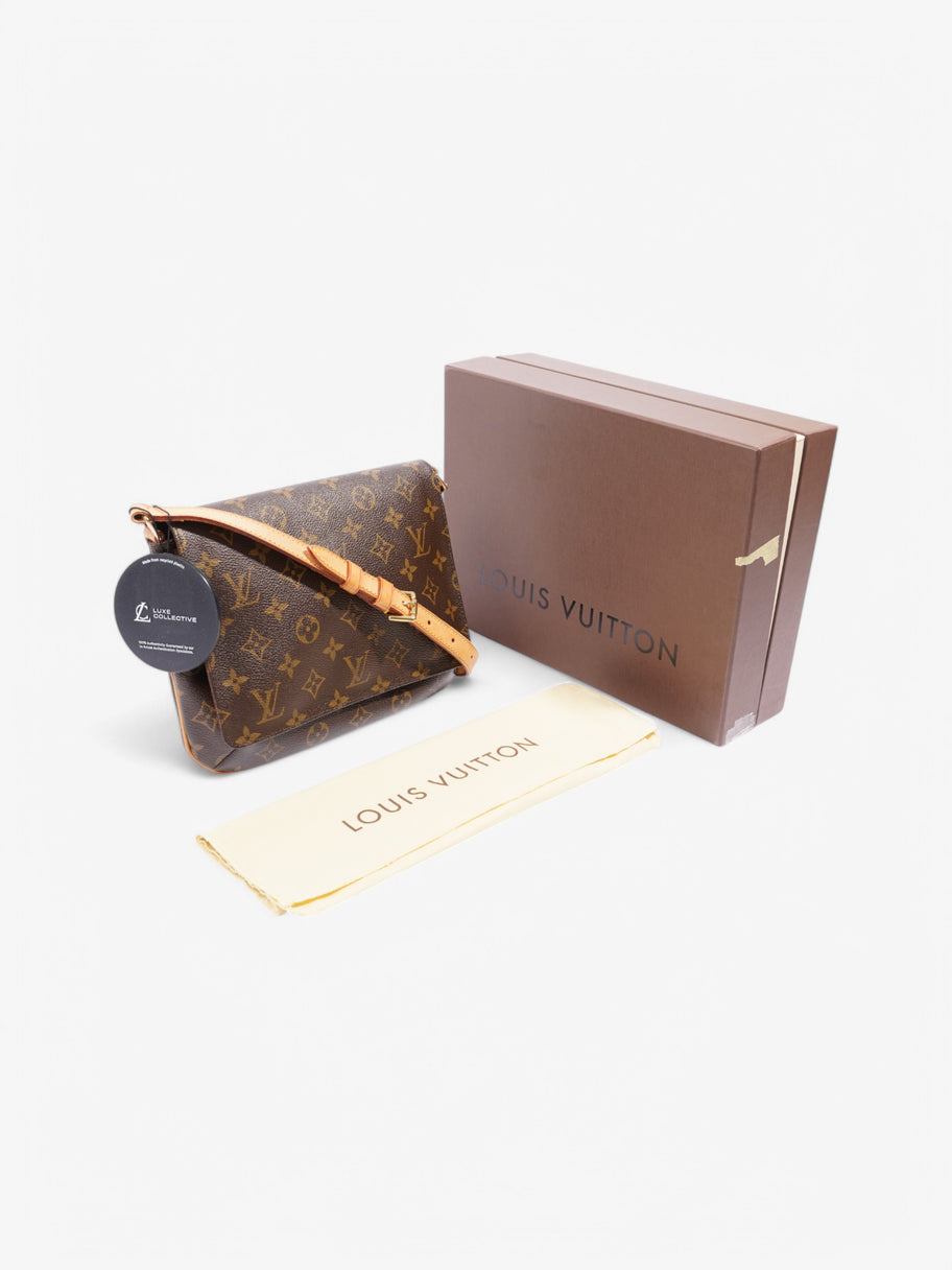 Louis Vuitton Musette Tango Monogram Coated Canvas Image 9