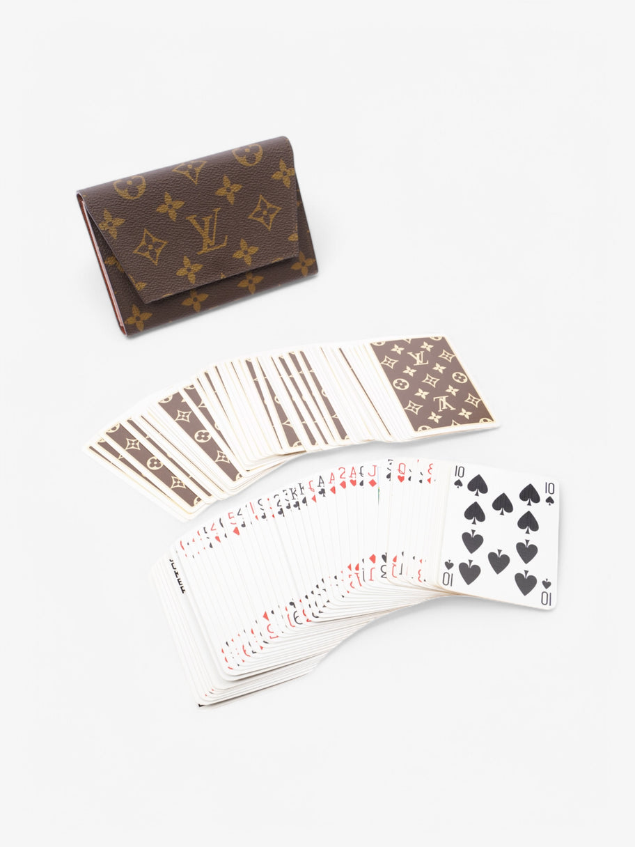 Louis Vuitton Playings Cards With Case Monogram Coated Canvas Image 5