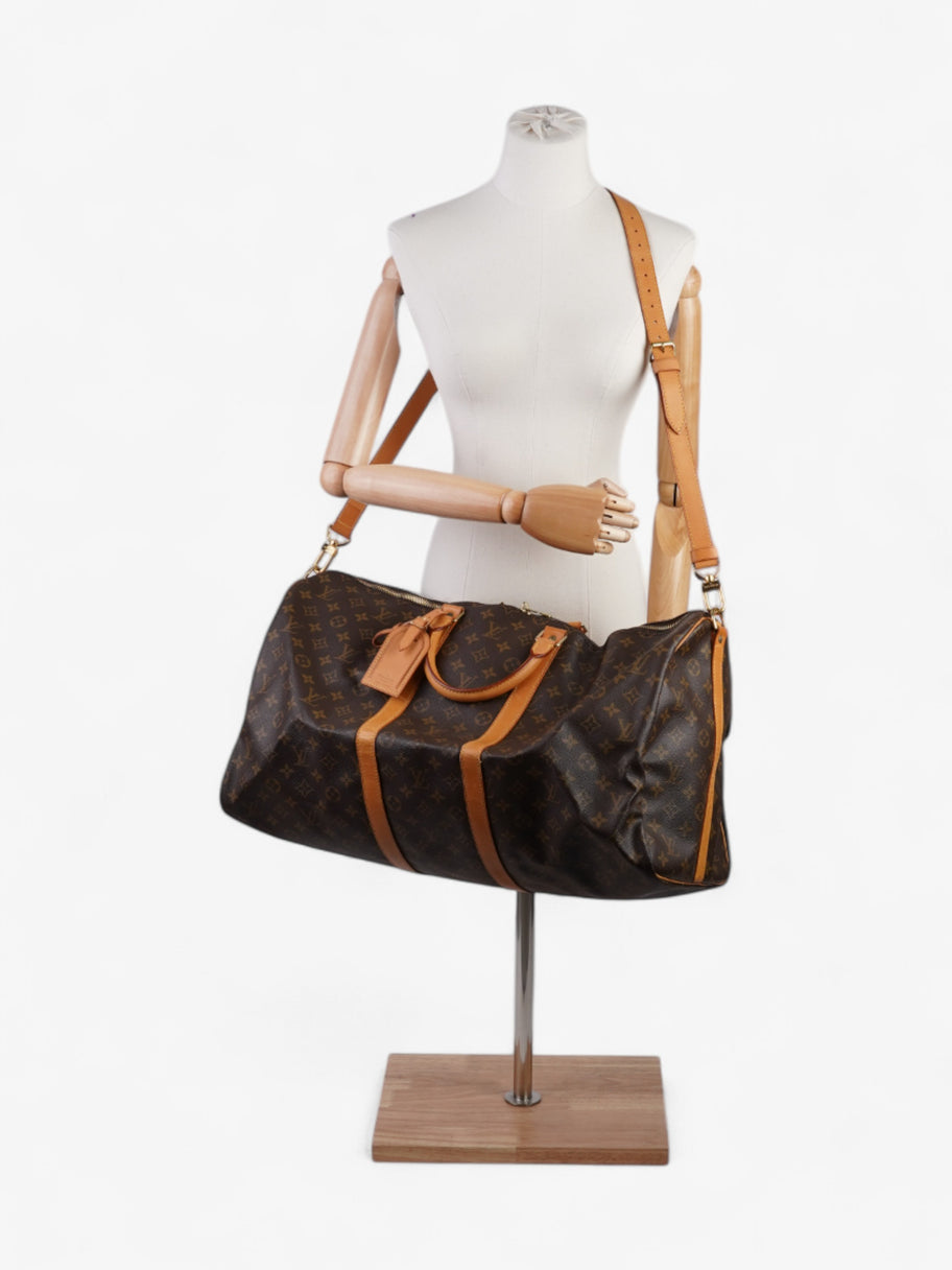Louis Vuitton Keepall Bandouliere Monogram Coated Canvas 55 Image 2