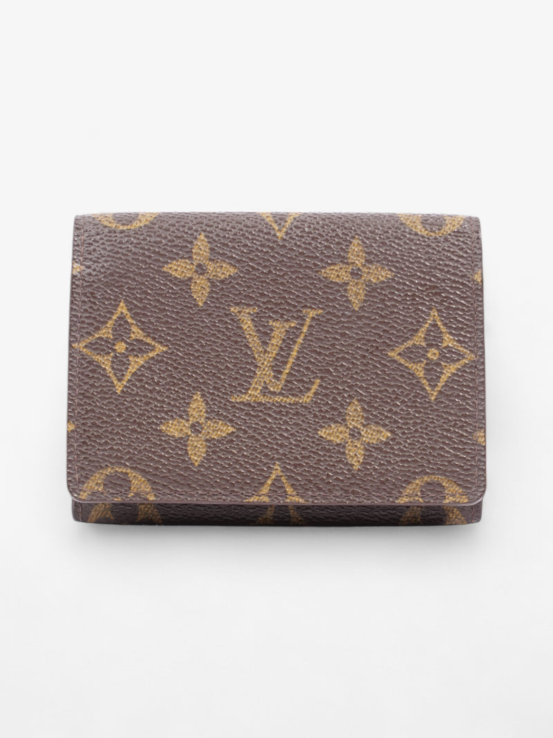  Louis Vuitton Anne Verlop Carte de Visit Monogram Coated Canvas