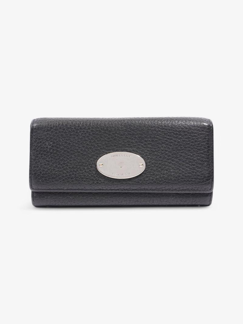  Mulberry Continental Wallet Black Leather