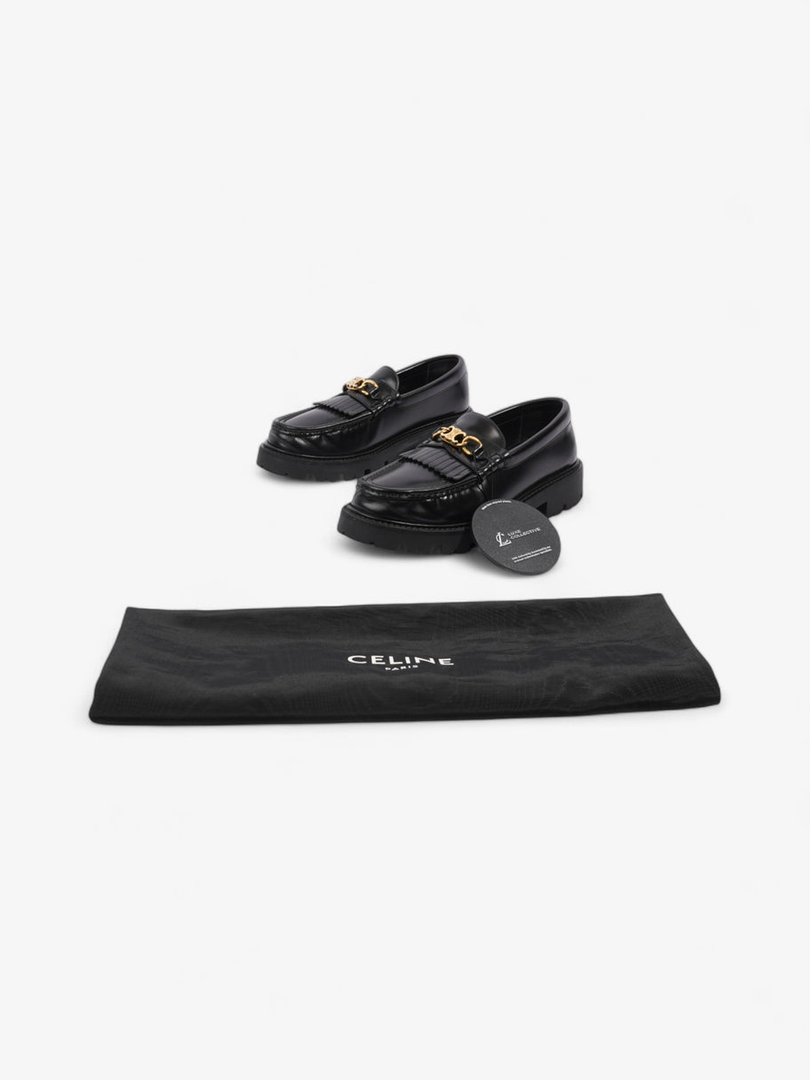 Celine Margaret Loafers Black Leather EU 37.5 UK 4.5 Image 10