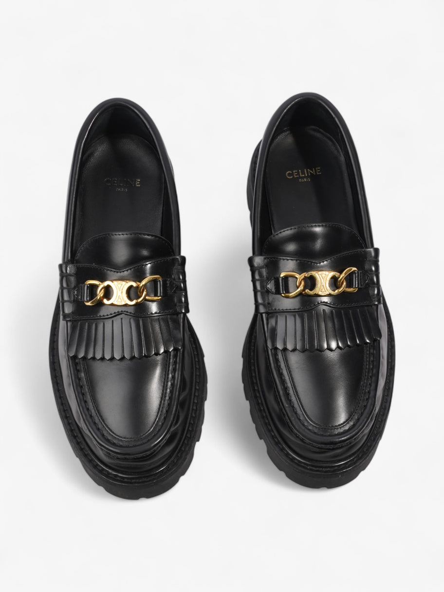 Celine Margaret Loafers Black Leather EU 37.5 UK 4.5 Image 8