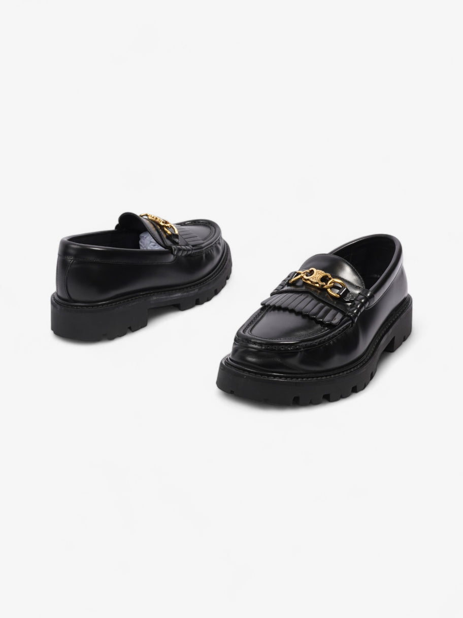 Celine Margaret Loafers Black Leather EU 37.5 UK 4.5 Image 9