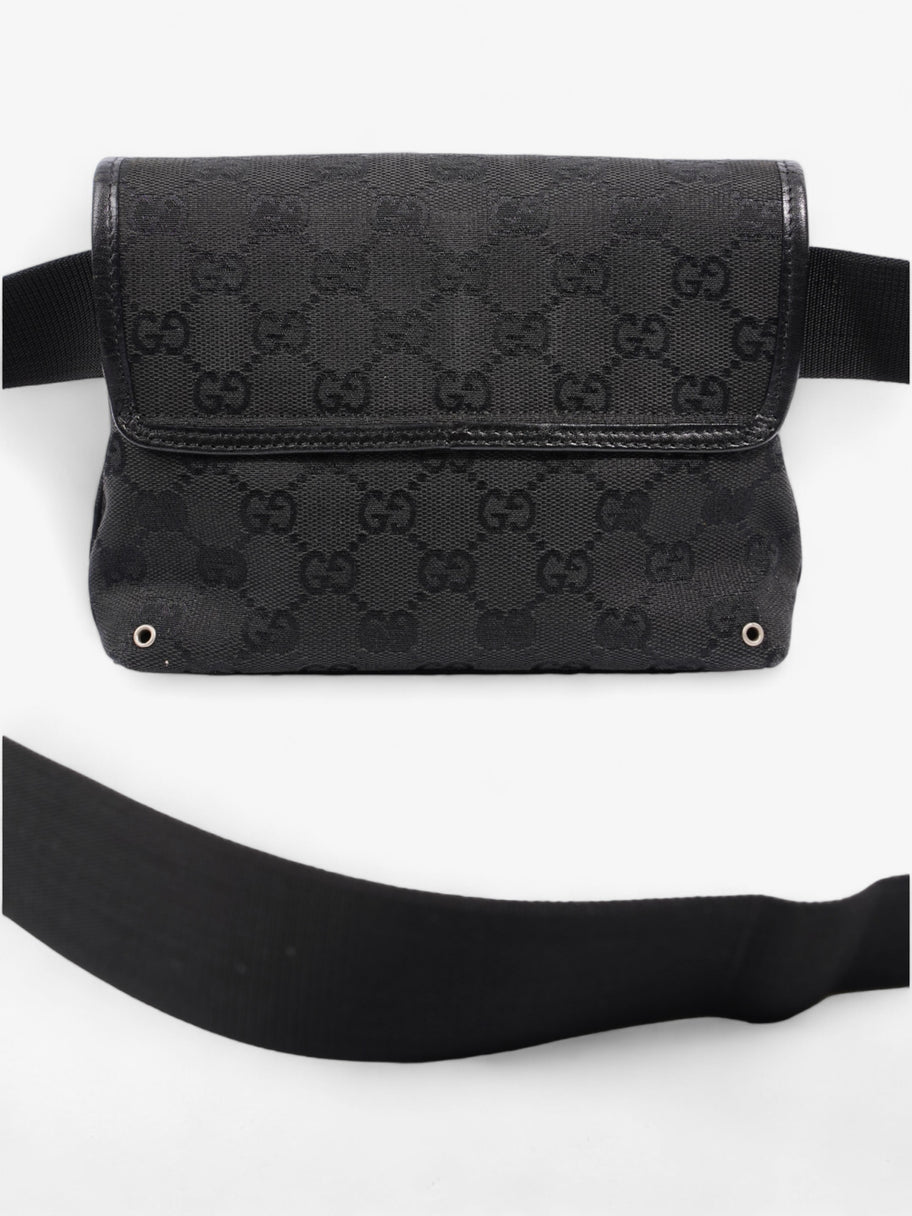 Gucci GG Jackie Belt Bag Black Canvas Image 4
