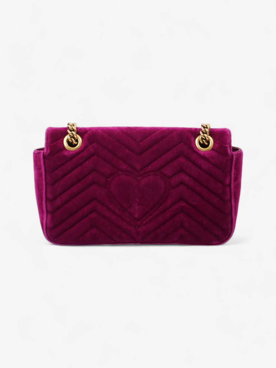 Gucci GG Marmont Purple Velvet Small Image 4