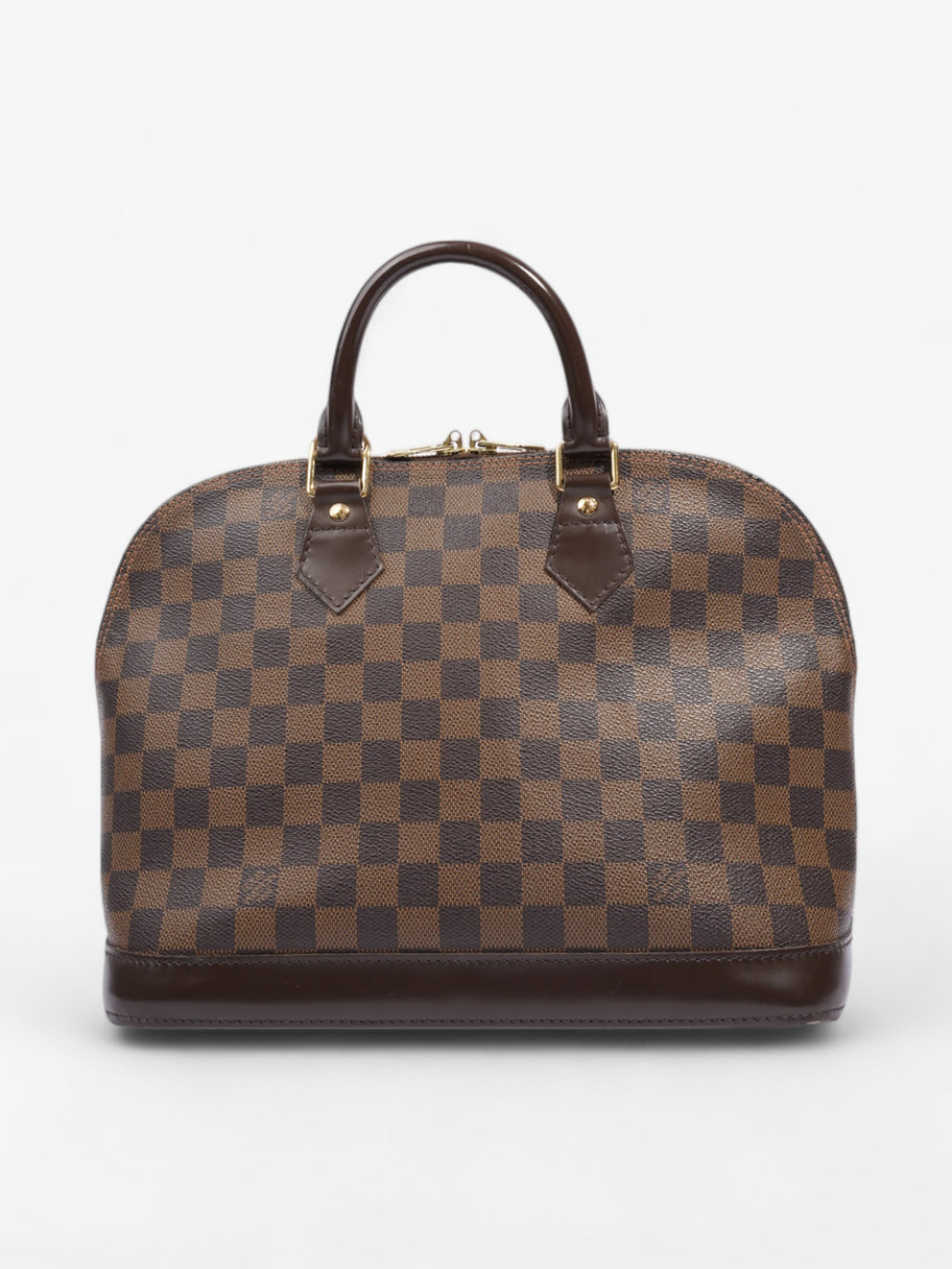 Louis Vuitton Alma Damier Ebene Coated Canvas PM Image 4