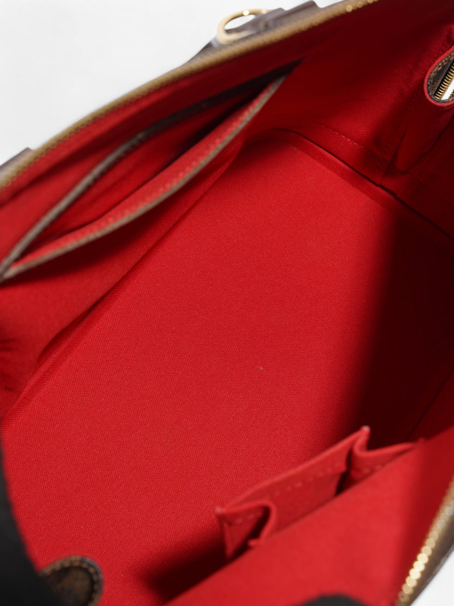 Louis Vuitton Alma Damier Ebene Coated Canvas PM Image 9