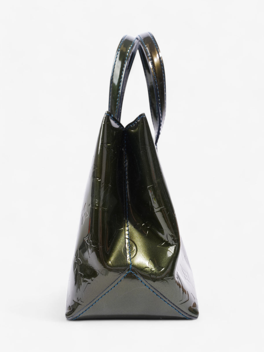 Louis Vuitton Wilshere Monogram Vernis / Dark Green Vernis Leather PM Image 3