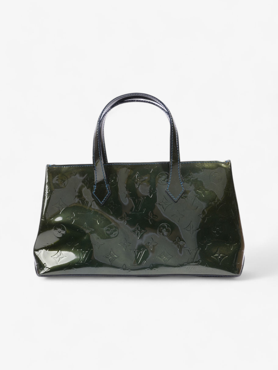 Louis Vuitton Wilshere Monogram Vernis / Dark Green Vernis Leather PM Image 4