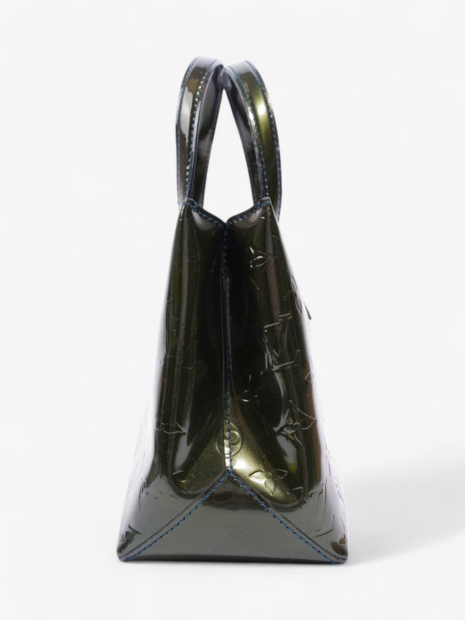 Louis Vuitton Wilshere Monogram Vernis / Dark Green Vernis Leather PM Image 5