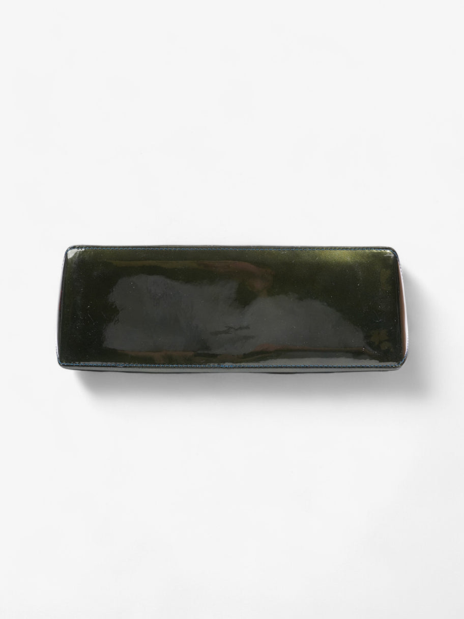 Louis Vuitton Wilshere Monogram Vernis / Dark Green Vernis Leather PM Image 6