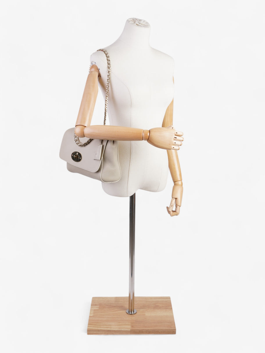Mulberry Lily Top Handle Chalk Grained Leather Medium Image 2
