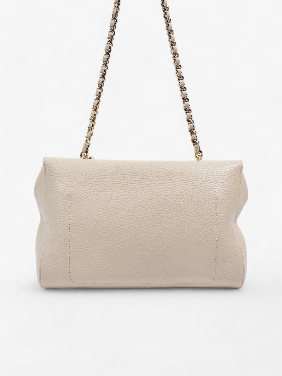 Mulberry Lily Top Handle Chalk Grained Leather Medium Image 4