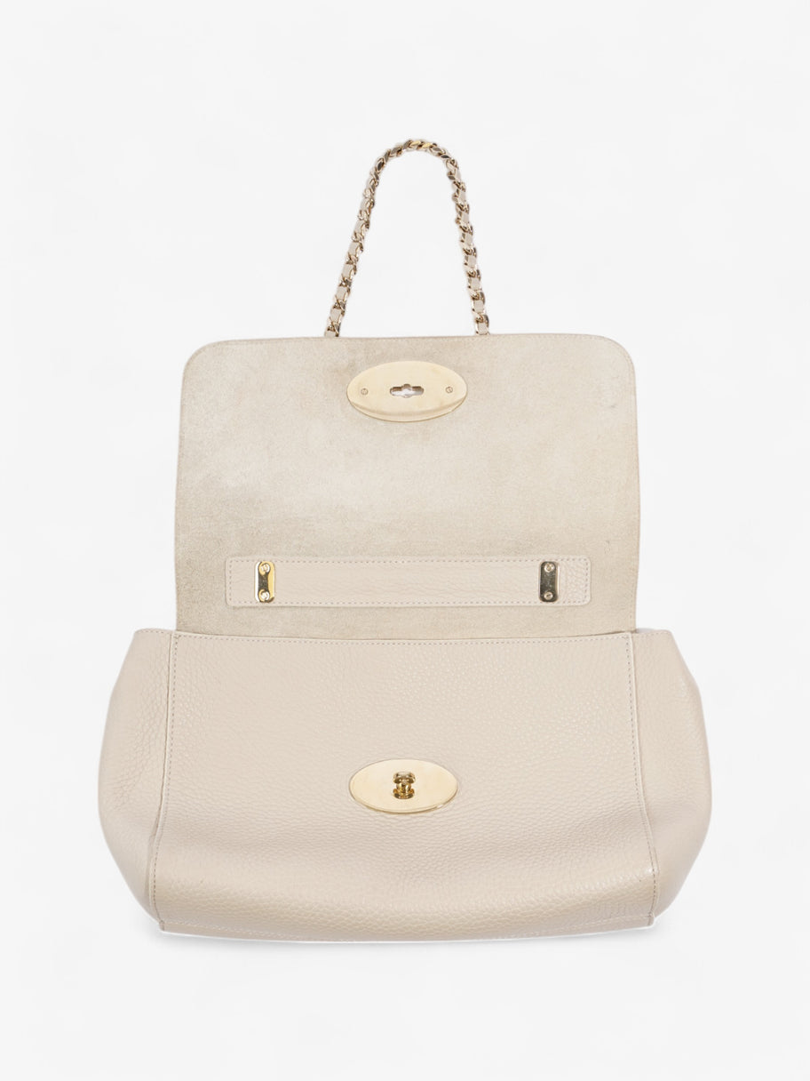 Mulberry Lily Top Handle Chalk Grained Leather Medium Image 8