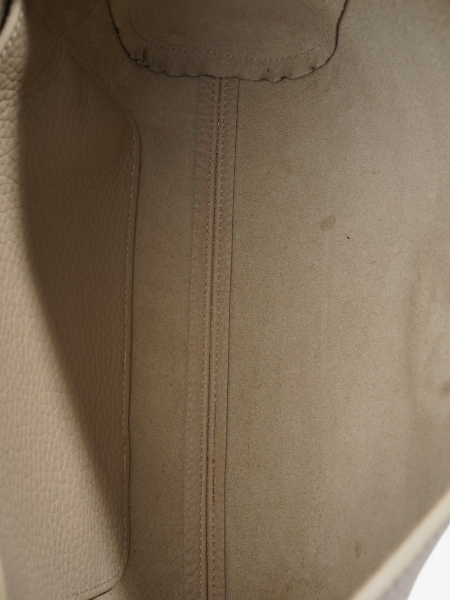 Mulberry Lily Top Handle Chalk Grained Leather Medium Image 9