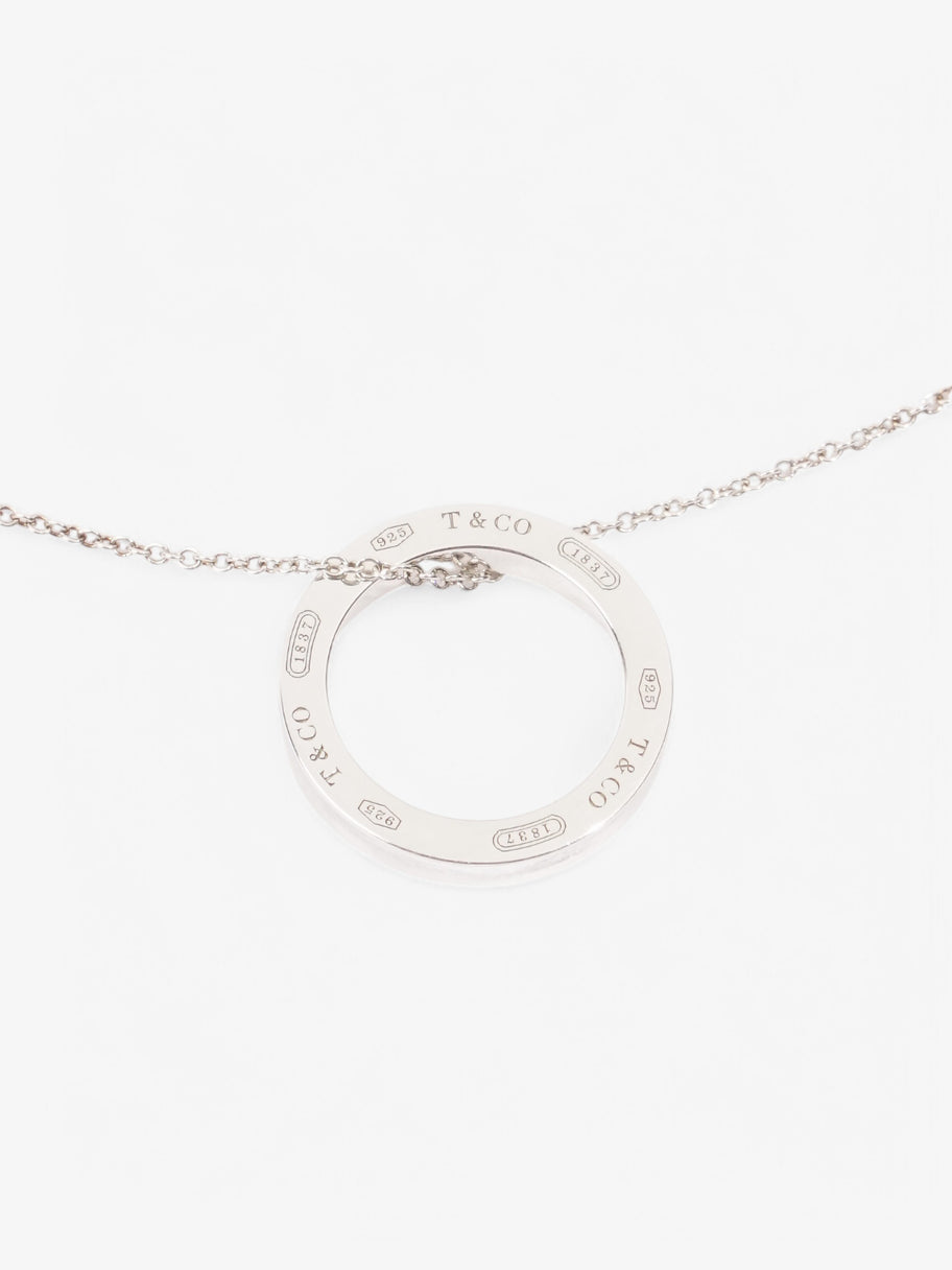Tiffany and Co 1837 Round Necklace Silver Silver Sterling Image 2