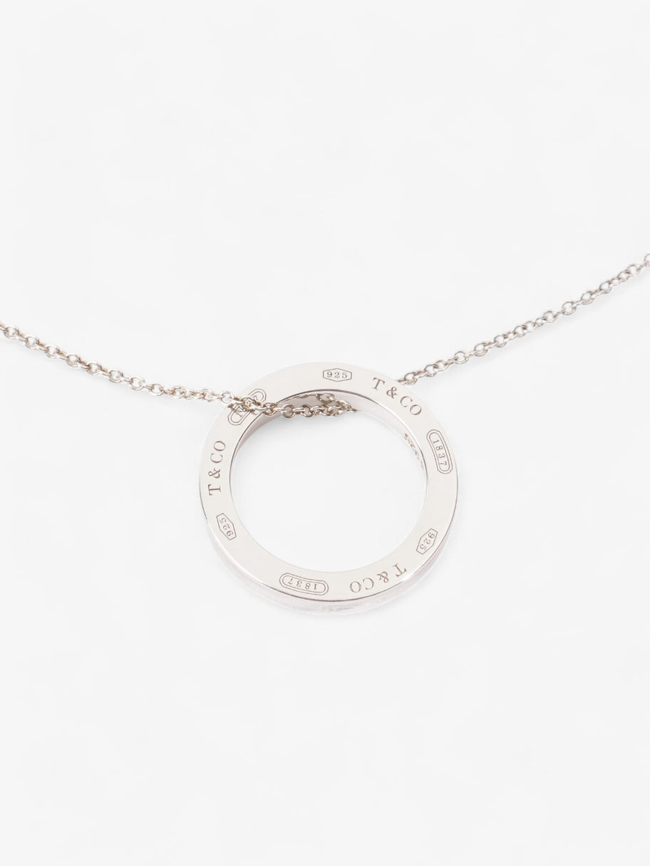 Tiffany and Co 1837 Round Necklace Silver Silver Sterling Image 4