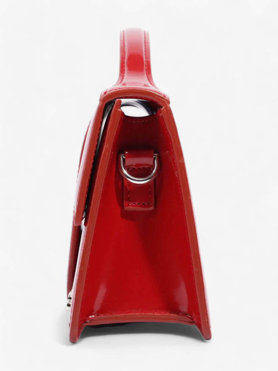 Jacquemus Le Grand Bambino Red Patent Leather Image 3