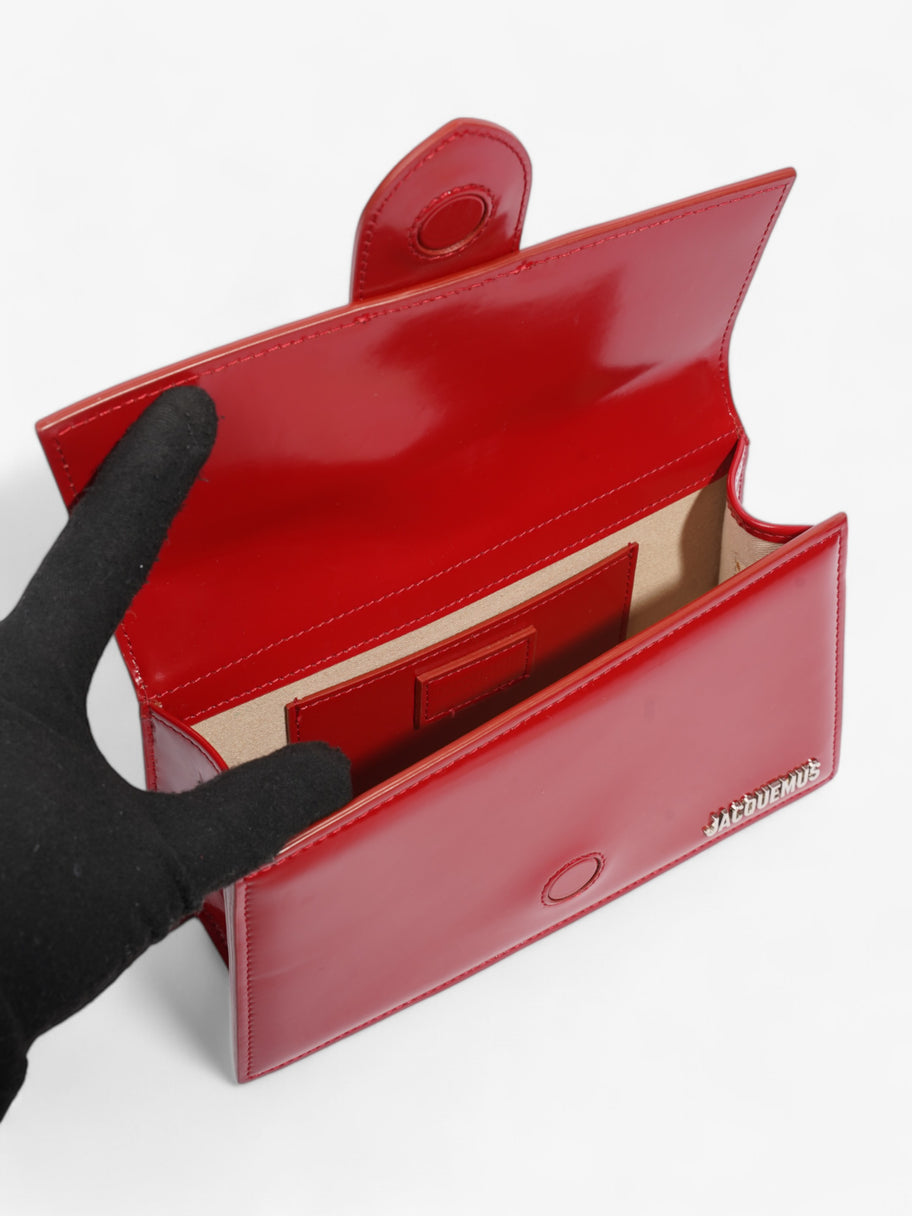 Jacquemus Le Grand Bambino Red Patent Leather Image 7