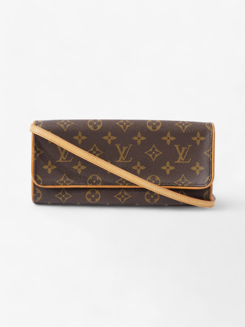  Louis Vuitton Pochette Twin Monogram Canvas
