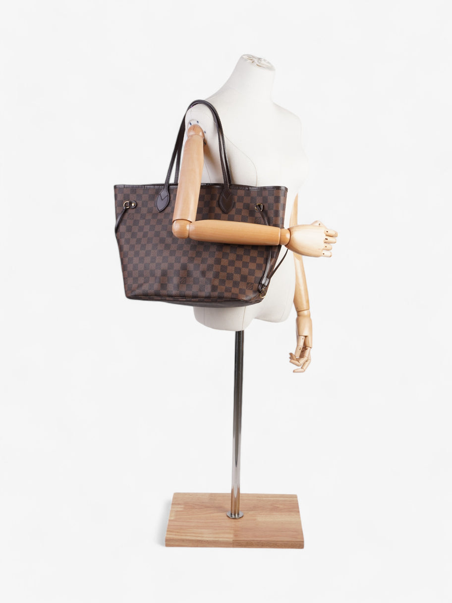 Louis Vuitton Neverfull Damier Ebene Coated Canvas MM Image 2
