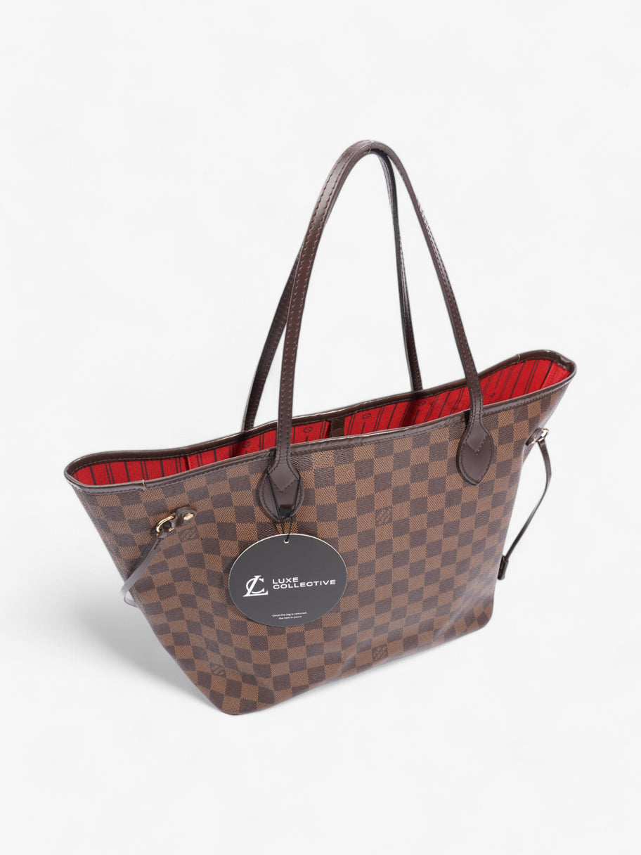 Louis Vuitton Neverfull Damier Ebene Coated Canvas MM Image 11