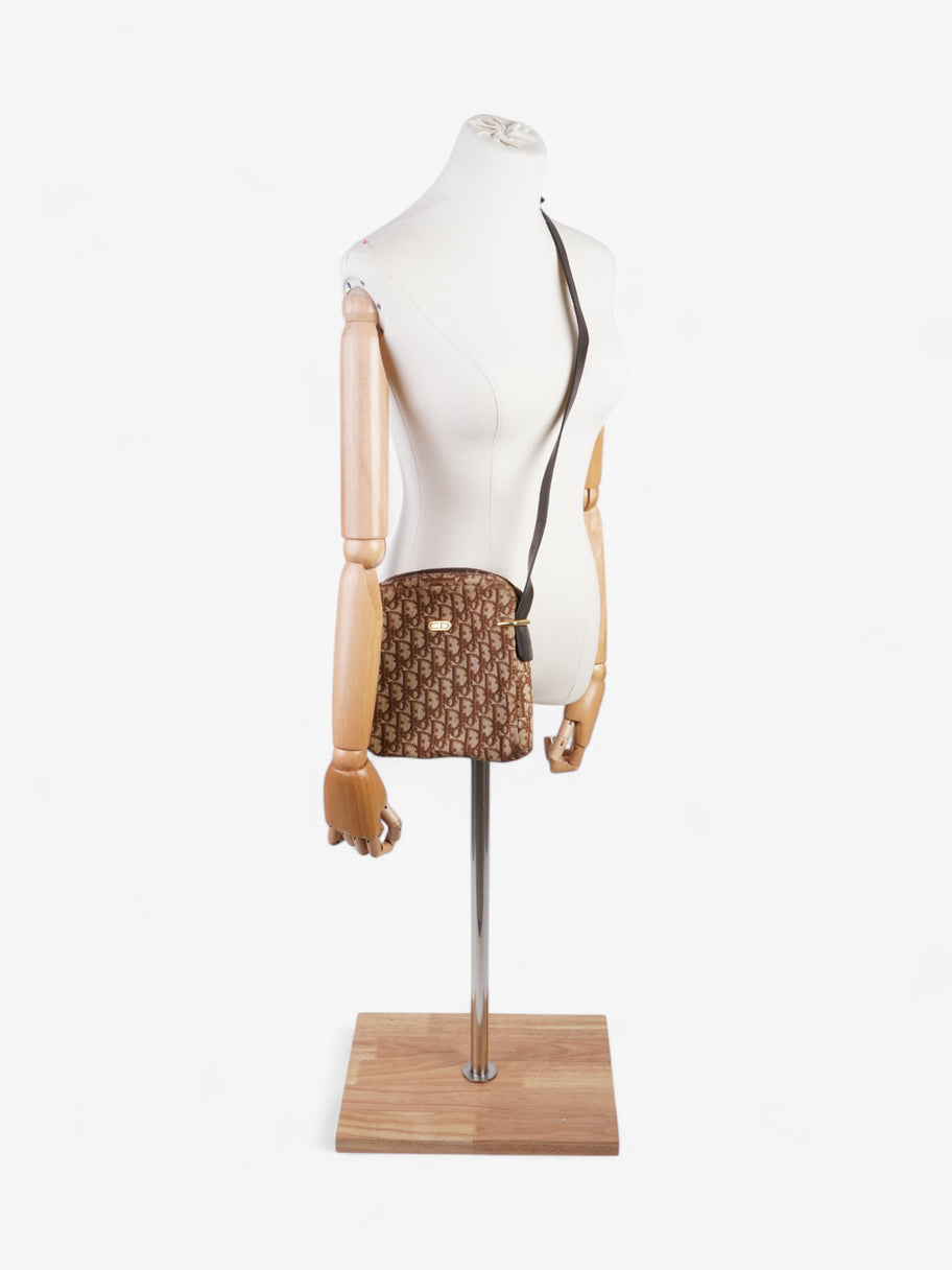 Christian Dior Vintage Trotter Brown Canvas Image 2