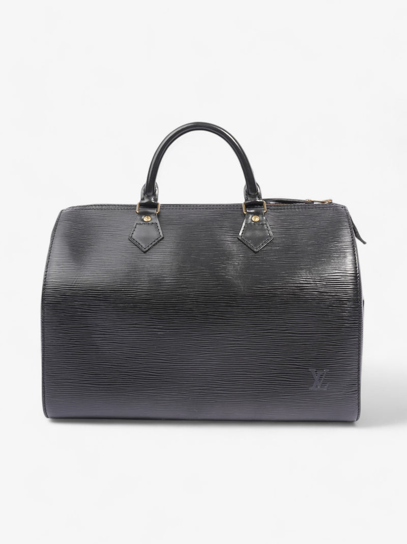  Louis Vuitton Speedy Black Epi Leather 30
