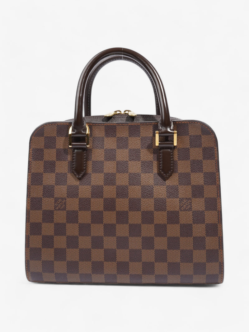  Louis Vuitton Triana Damier Ebene Coated Canvas