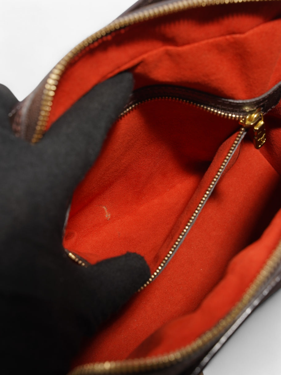 Louis Vuitton Triana Damier Ebene Coated Canvas Image 8