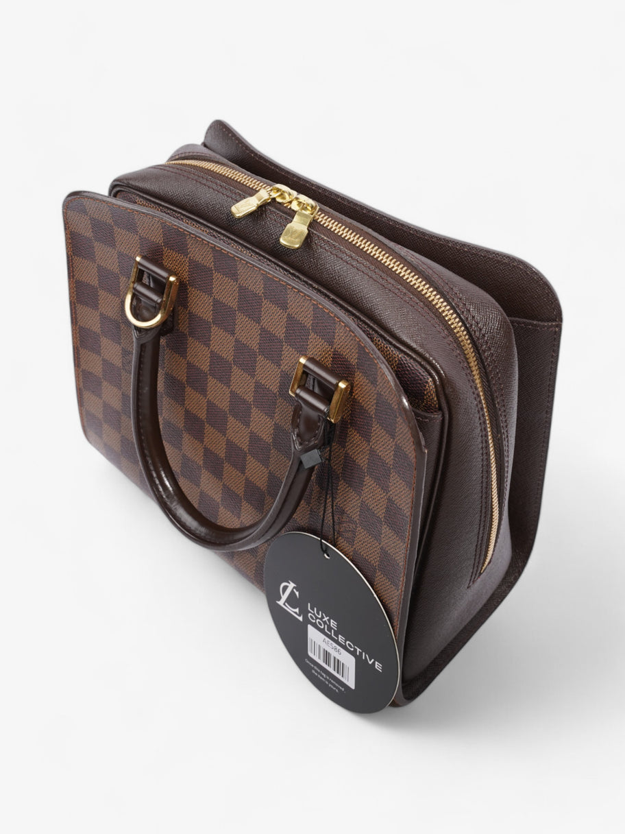 Louis Vuitton Triana Damier Ebene Coated Canvas Image 9