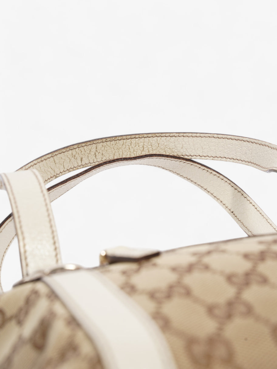 Gucci Charmy GG Supreme / White Canvas Image 7