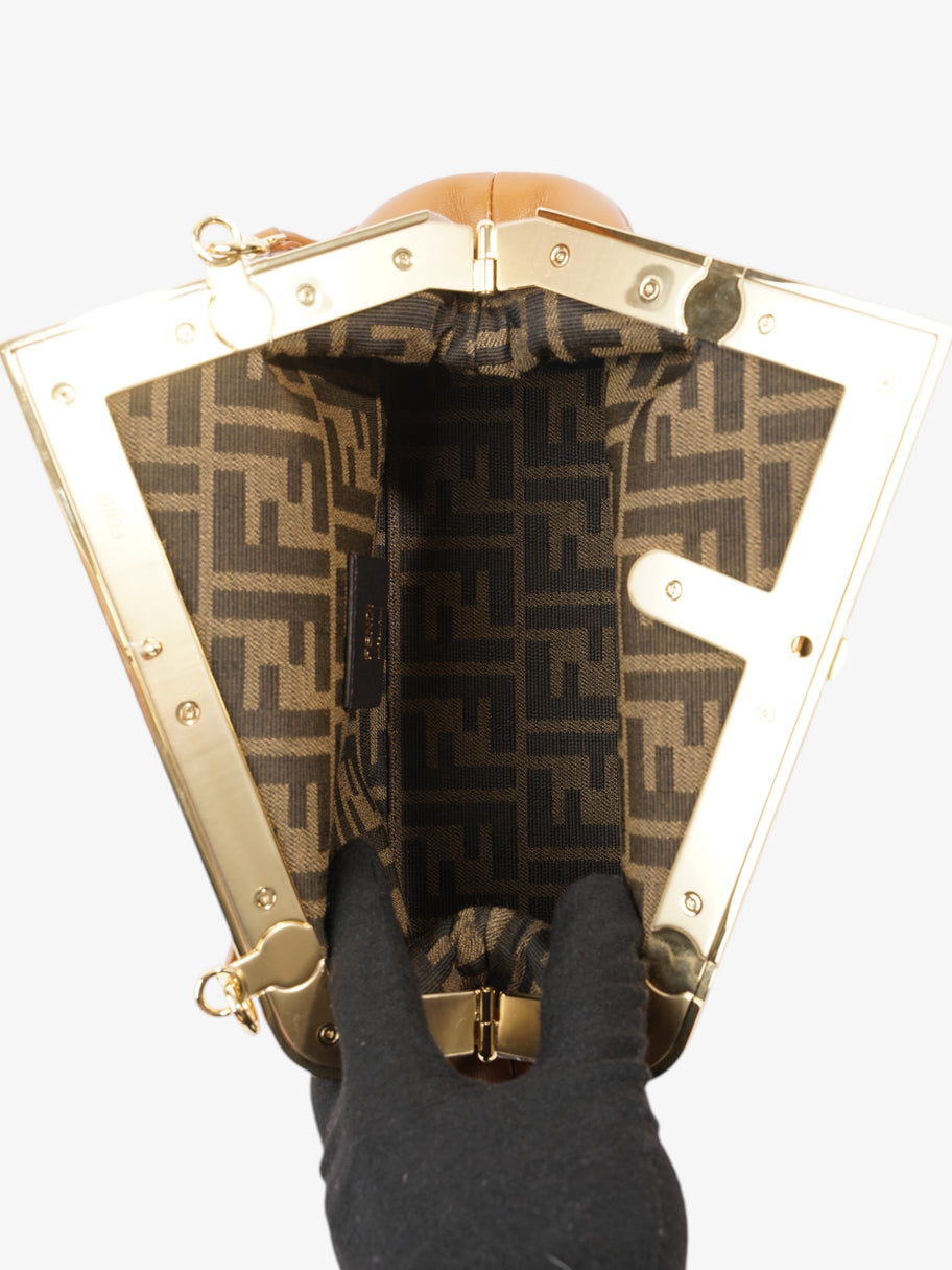 Fendi Fendi First Tan Calfskin Leather Small Image 8