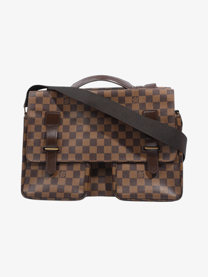  Louis Vuitton Broadway Damier Ebene Coated Canvas