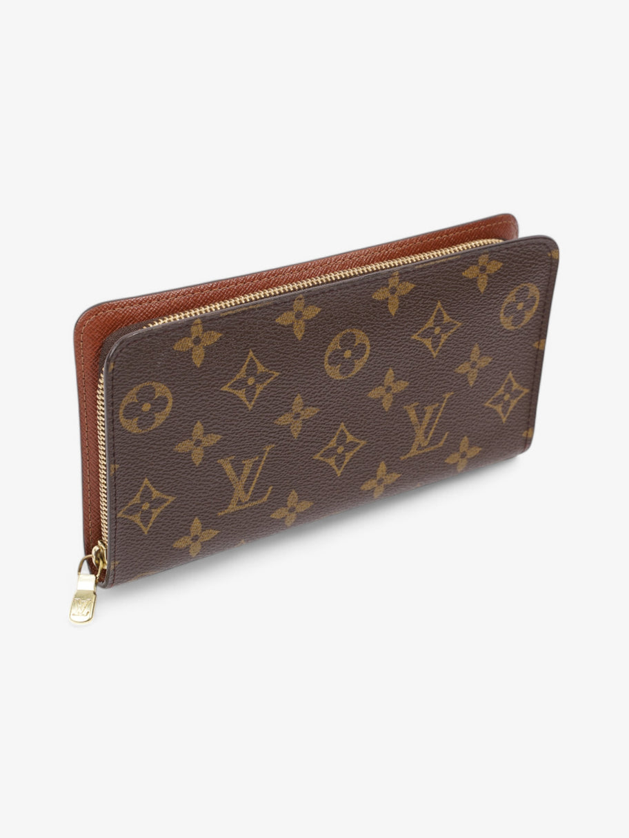 Louis Vuitton Porte Monnaie Zip Monogram Coated Canvas Image 6