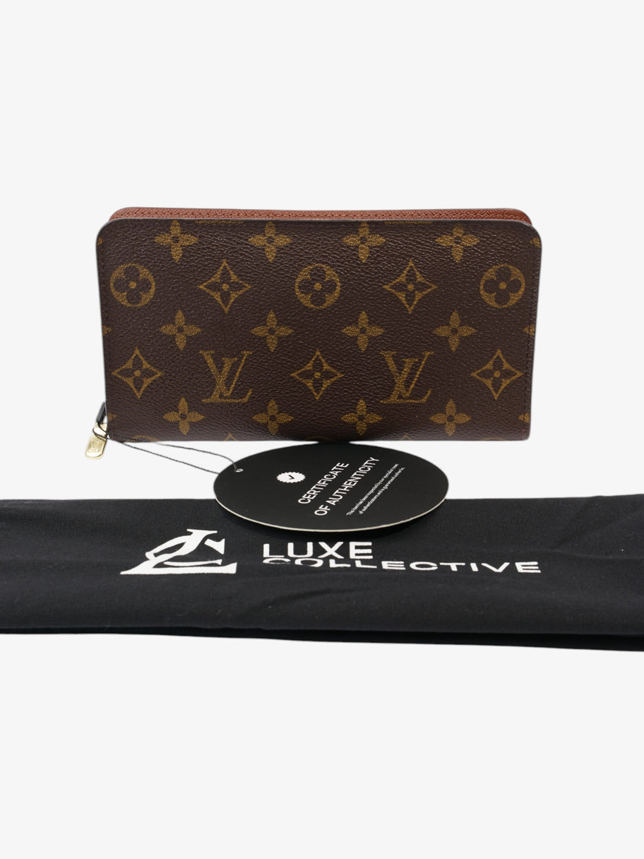 Louis Vuitton Porte Monnaie Zip Monogram Coated Canvas Image 8