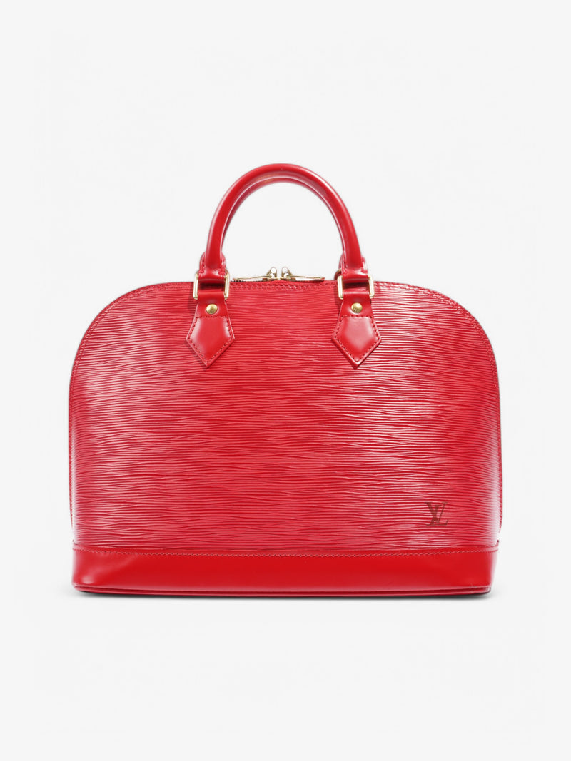  Louis Vuitton Alma Red Epi Leather PM