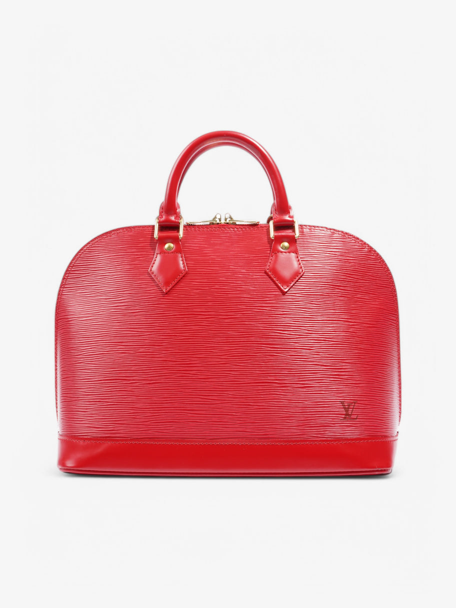 Louis Vuitton Alma Red Epi Leather PM Image 1