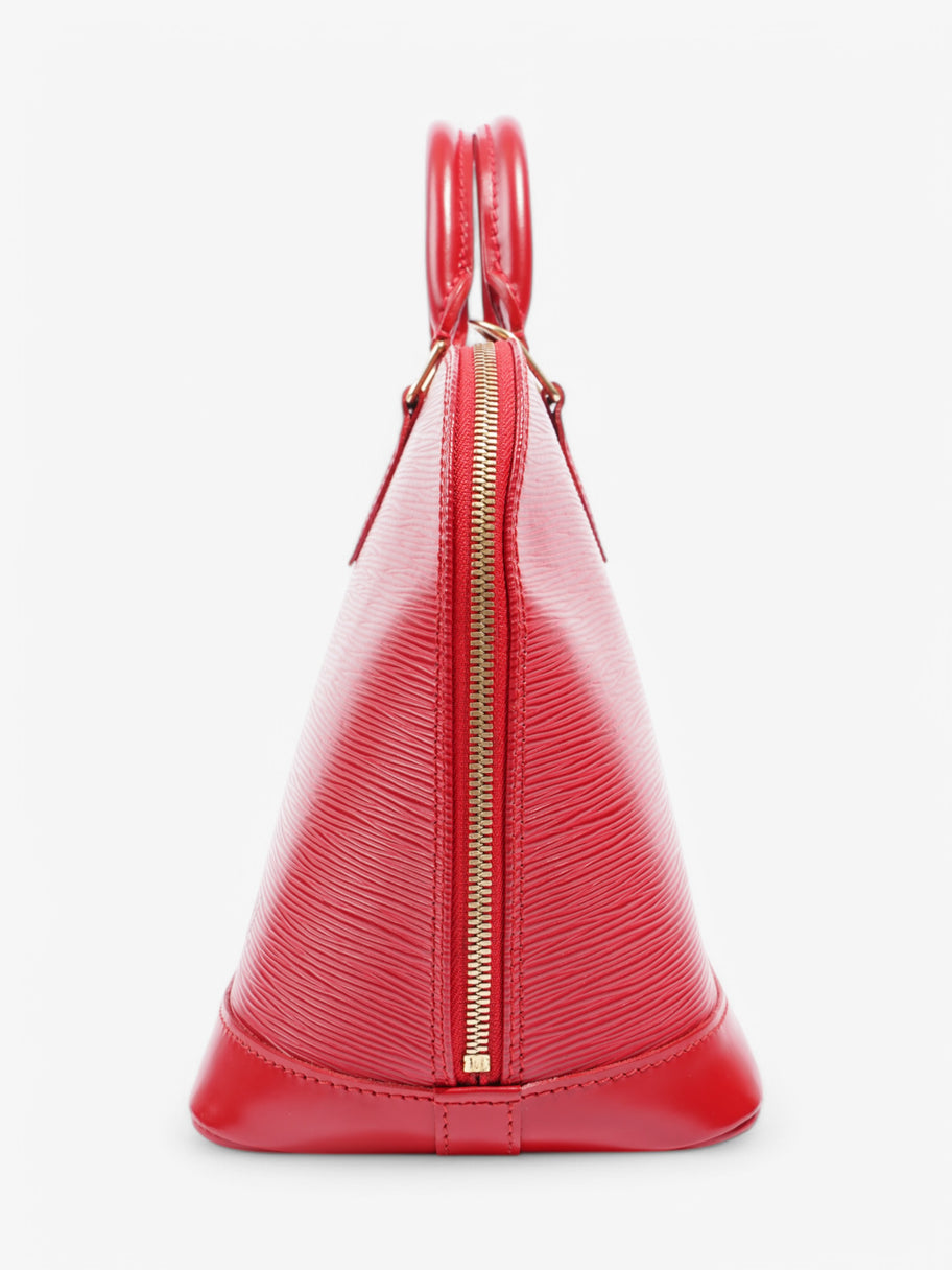Louis Vuitton Alma Red Epi Leather PM Image 3
