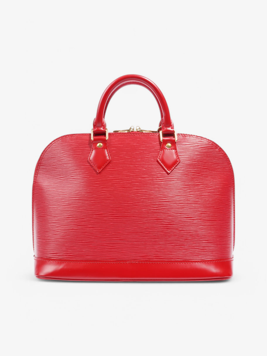 Louis Vuitton Alma Red Epi Leather PM Image 4
