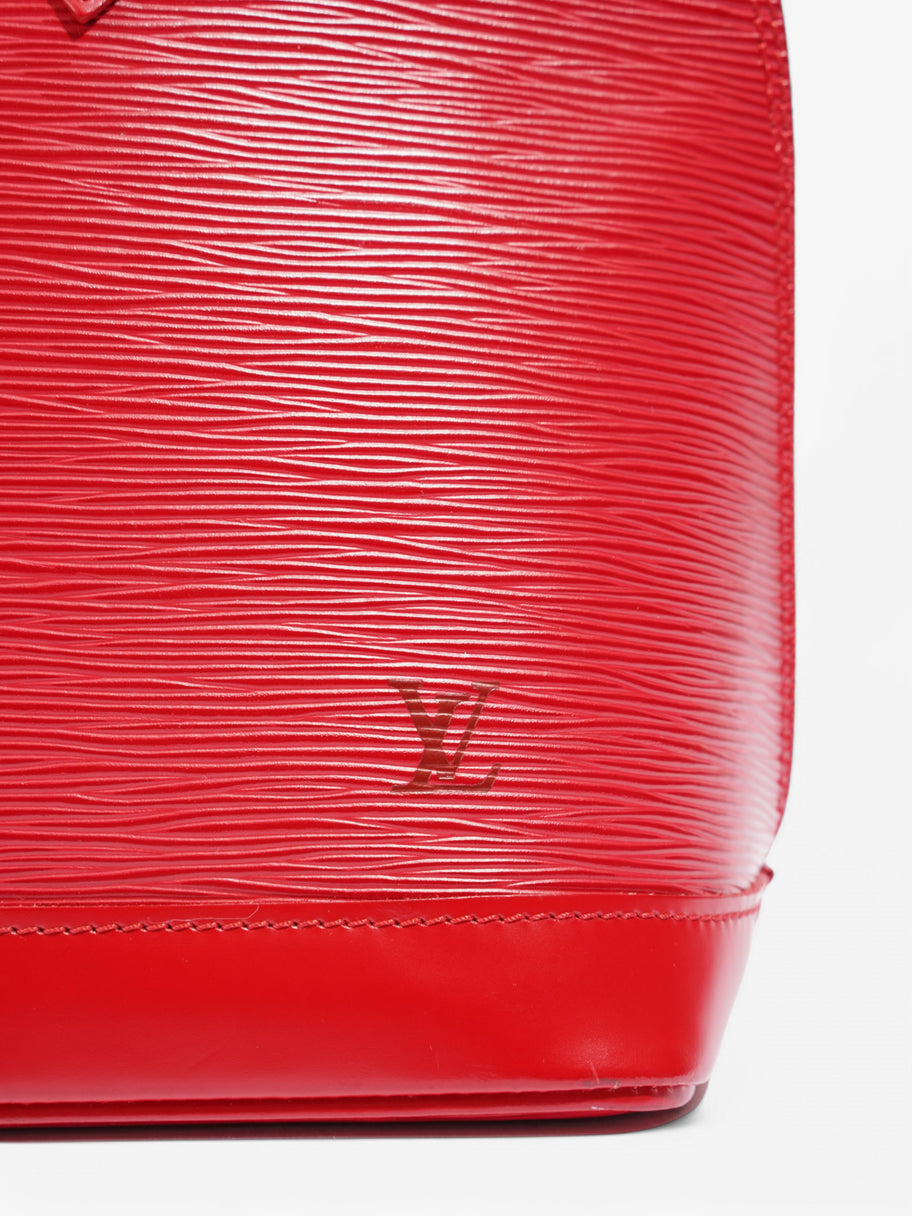 Louis Vuitton Alma Red Epi Leather PM Image 7