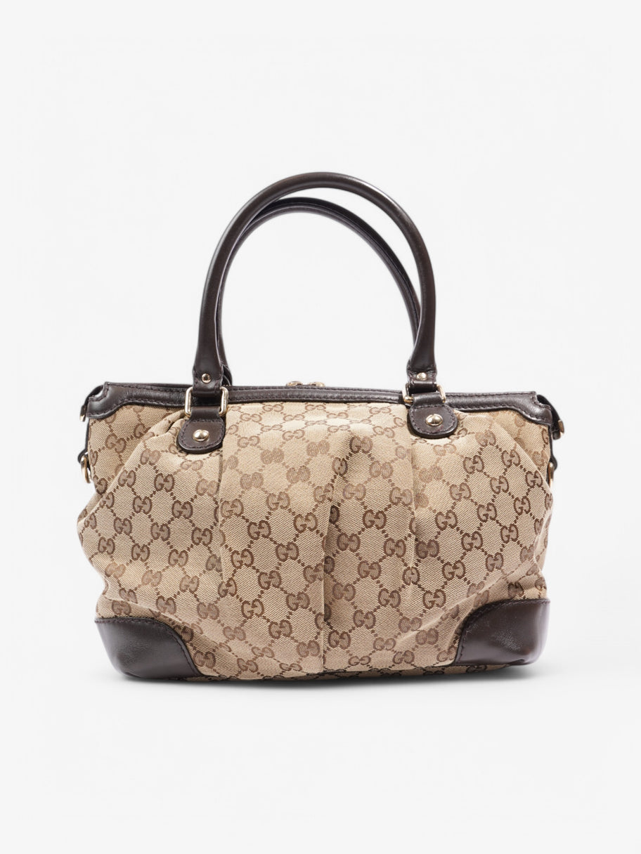 Gucci Sukey 2Way Beige / Brown Canvas Image 4