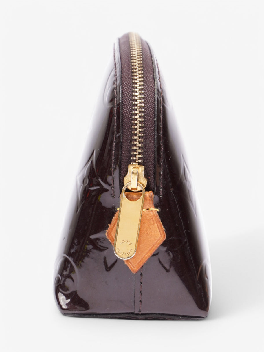 Louis Vuitton Cosmetic Pouch Amarante Vernis Leather PM Image 4