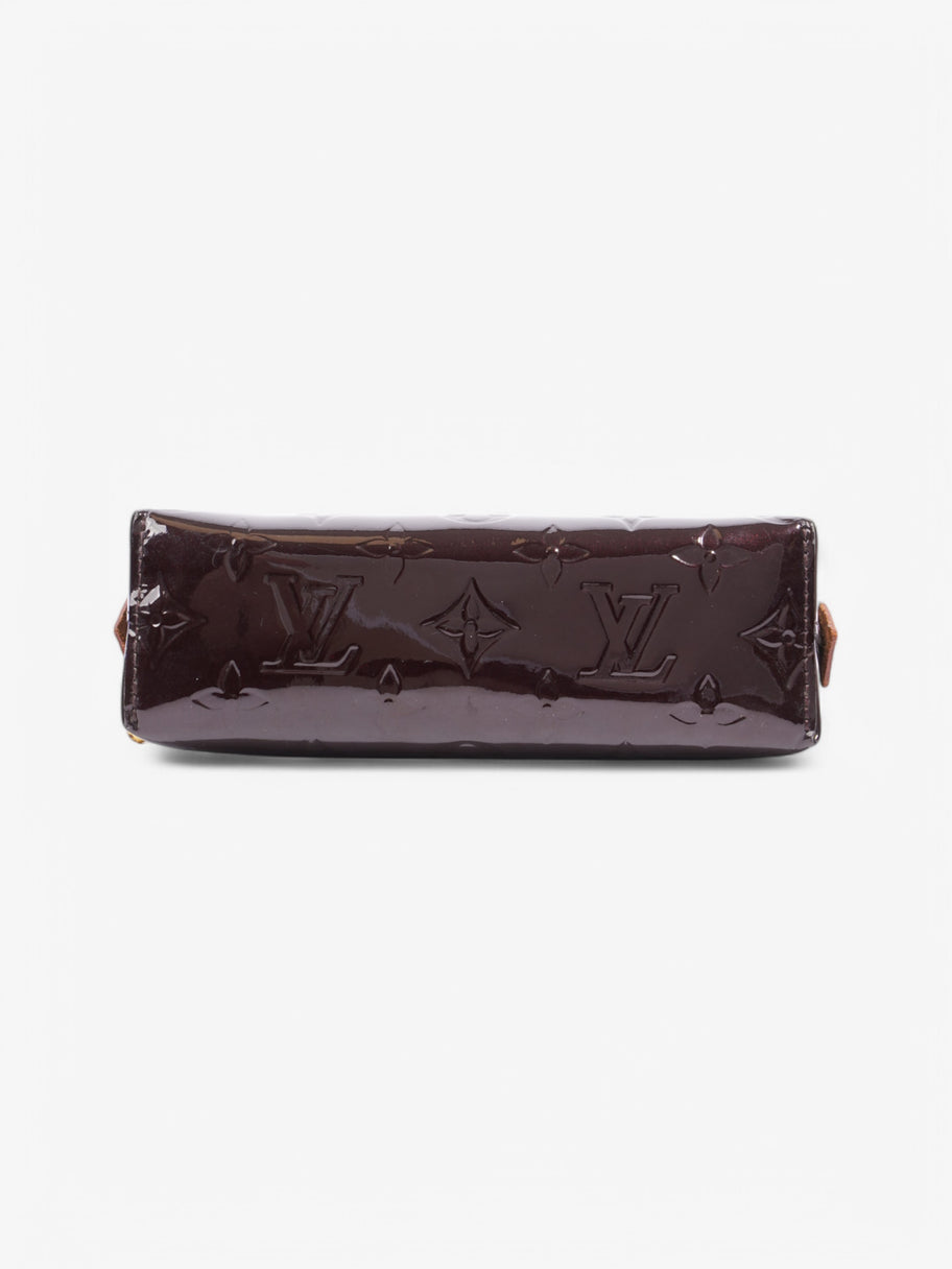 Louis Vuitton Cosmetic Pouch Amarante Vernis Leather PM Image 5