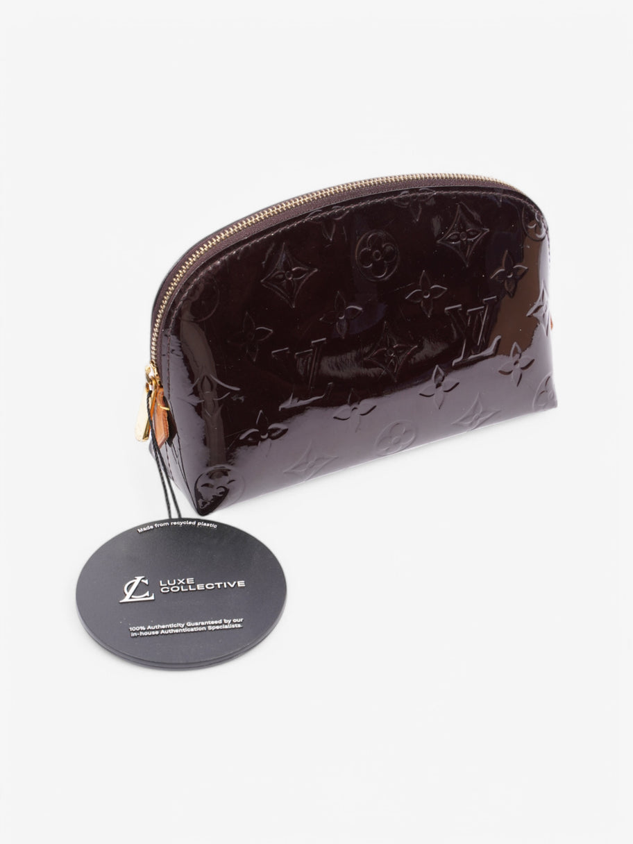 Louis Vuitton Cosmetic Pouch Amarante Vernis Leather PM Image 7