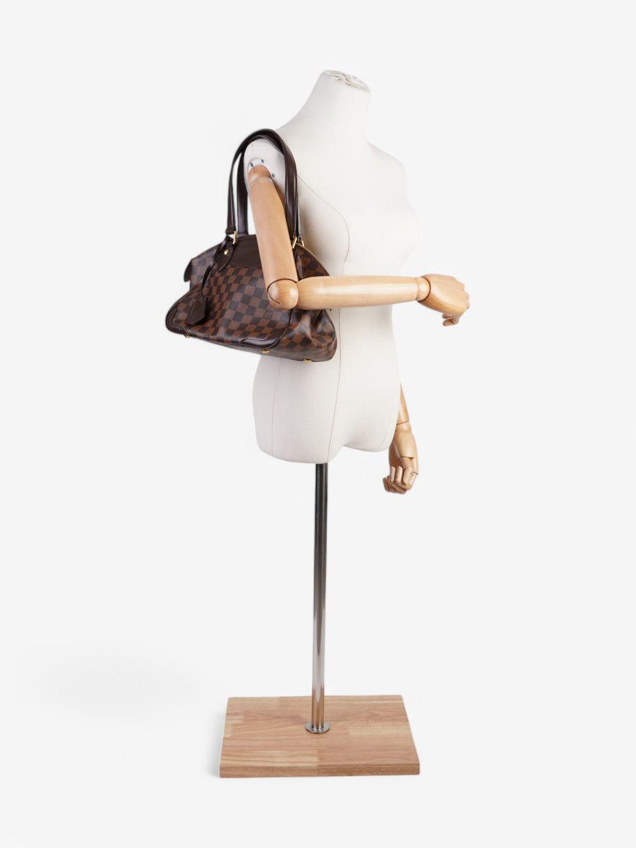 Louis Vuitton Verona Damier Dark Brown Coated Canvas PM Image 2