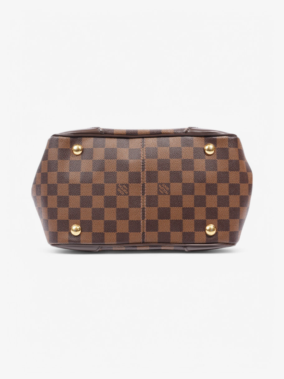 Louis Vuitton Verona Damier Dark Brown Coated Canvas PM Image 6