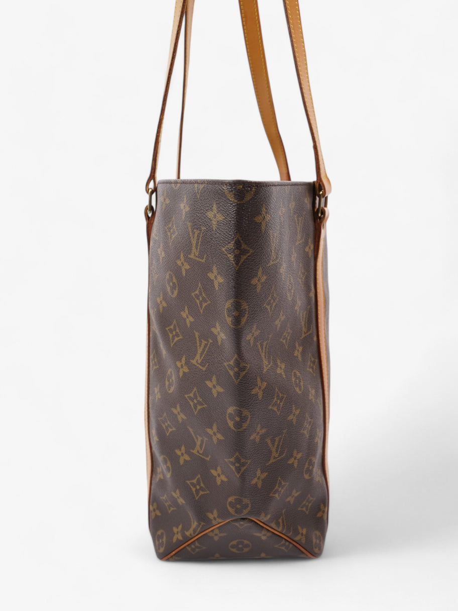 Louis Vuitton Sac Shopping Brown Coated Canvas Image 5